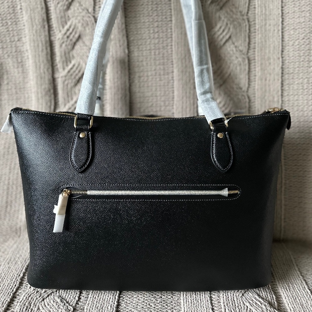 Coach zip top tote new with tags